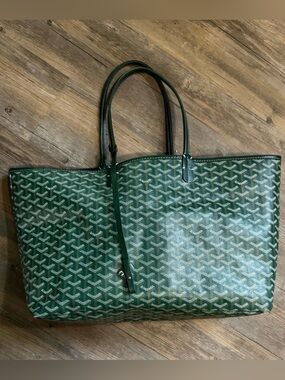 Goyard Saint Louis PM tote bag in green